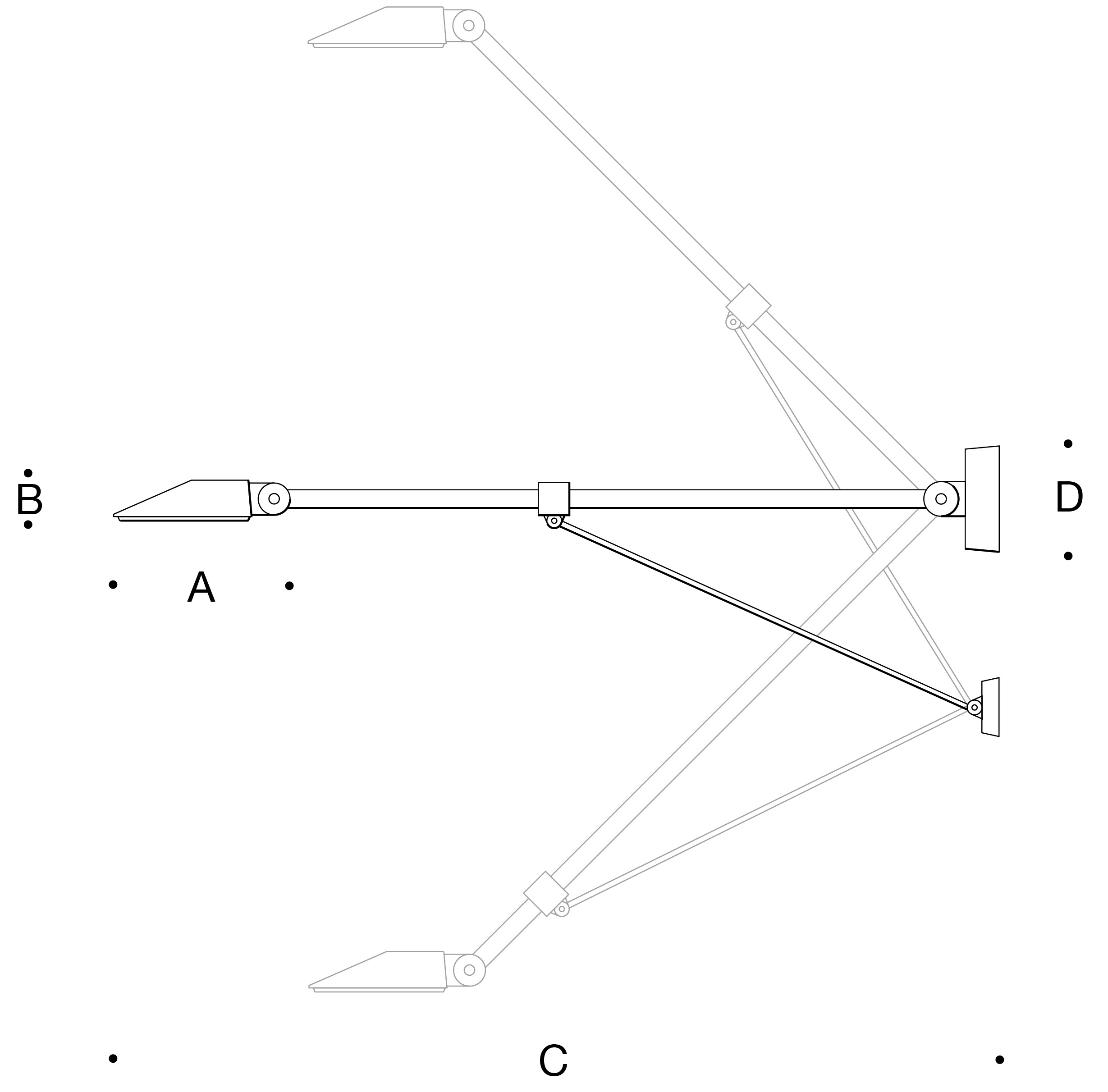 Adjustable gantry arm